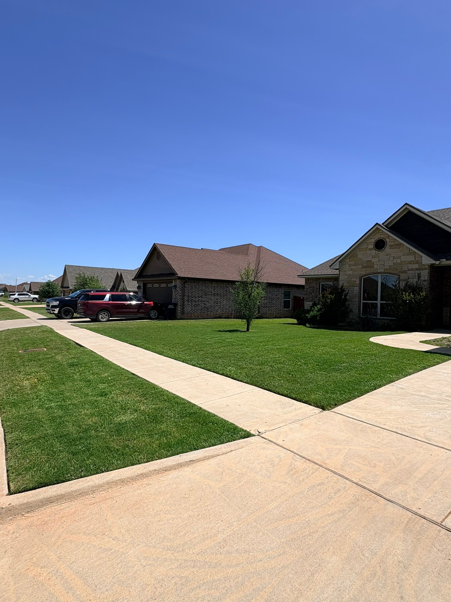 Hampton Hills residential mowing — Abilene TX