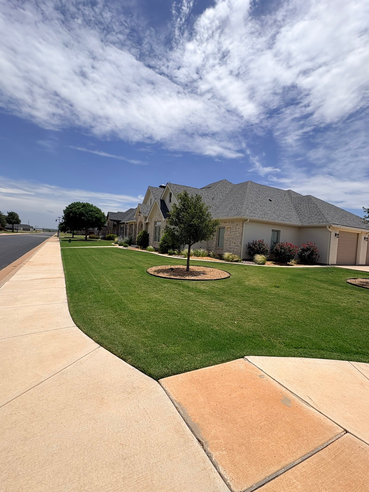 Commercial property lawn service — Abilene TX
